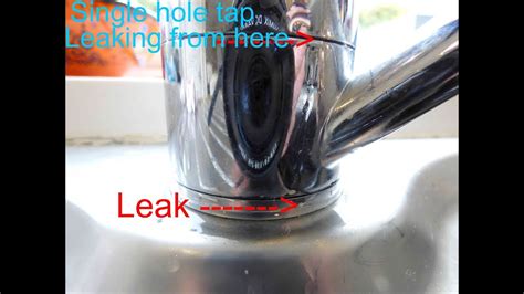 Mixer Tap Leaking from the Base 